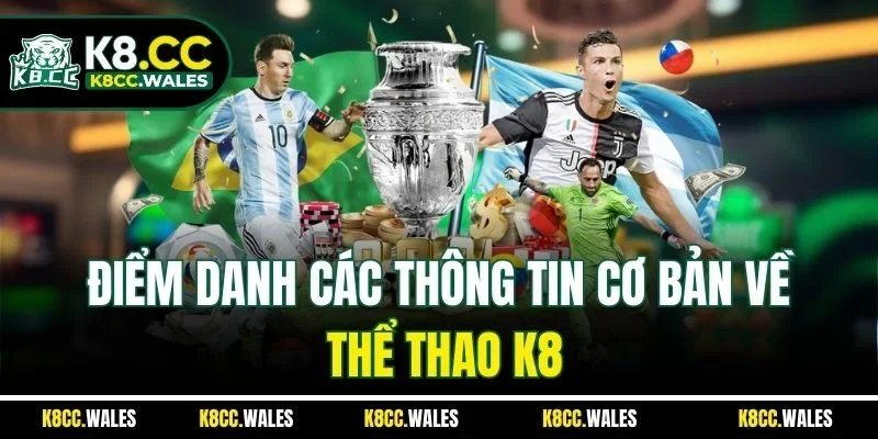Điểm danh các thông tin cơ bản về thể thao K8